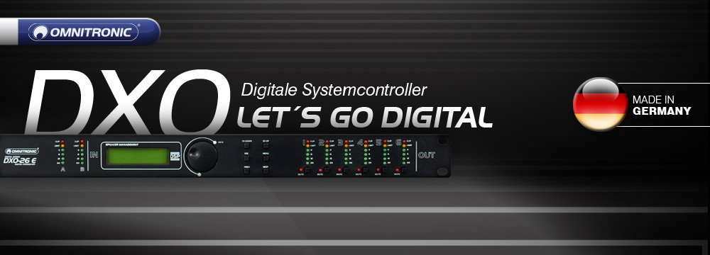 Omnitronic DXO Digitale Systemcontroller